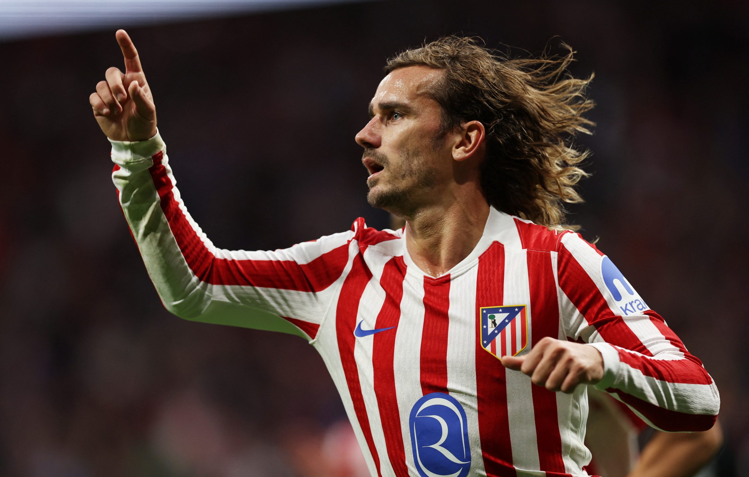 Atletiko deklasirao Sevilju, Grizman u klubu 200